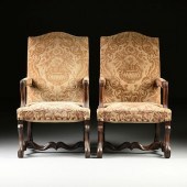 A PAIR OF LOUIS XIV STYLE CUT