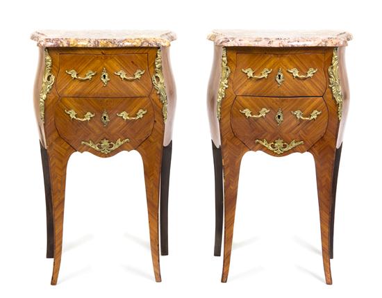 A Pair of Louis XV Style Gilt