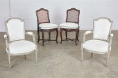A PAIR OF LOUIS XV FAUTEUILS W