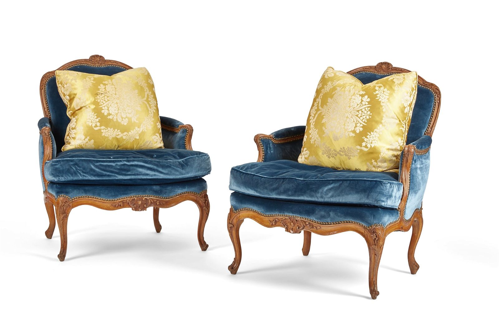 A PAIR OF LOUIS XV BEECHWOOD