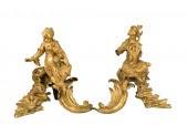 A PAIR OF LOUIS XV ORMOLU CHEN