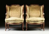 A PAIR OF LOUIS XV STYLE UPHOL