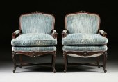 A PAIR OF LOUIS XV STYLE CARVE
