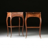 A PAIR OF LOUIS XV STYLE TULIP
