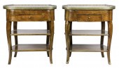A PAIR OF LOUIS XV STYLE OCCAS
