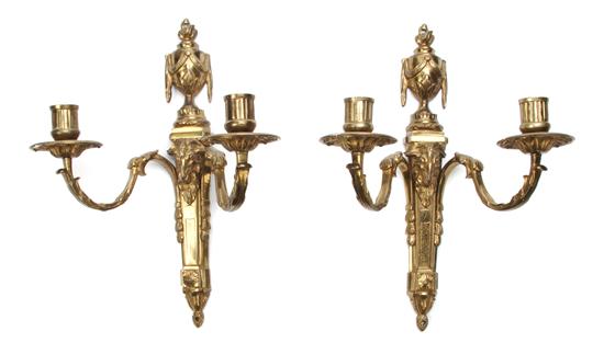 A Pair of Louis XVI Style Gilt