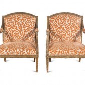 A Pair of Louis XVI Style Carv