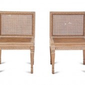 A Pair of Louis XVI Style Cane