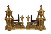A PAIR OF LOUIS XVI STYLE BRON