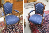 A PAIR OF LOUIS XVI STYLE FAUT