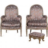 A Pair of Louis XVI Gray-Paint