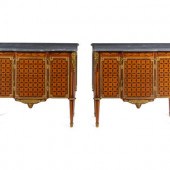 A Pair of Louis XVI Style Gilt