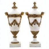 A Pair of Louis XVI Style Gilt
