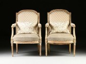 A PAIR OF LOUIS XVI STYLE FORT