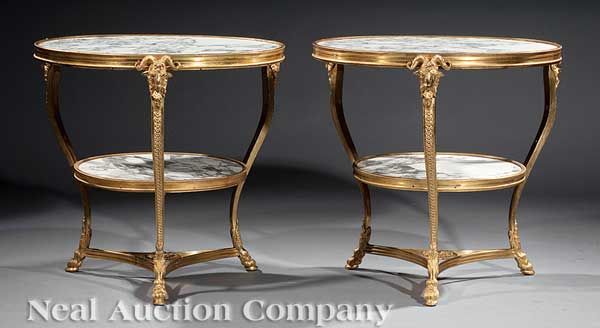 A Pair of Louis XVI-Style Doré