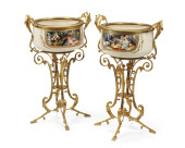 A PAIR OF LOUIS XVI-STYLE CERA