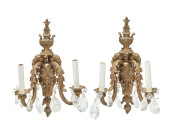 A PAIR OF LOUIS XVI-STYLE GILT