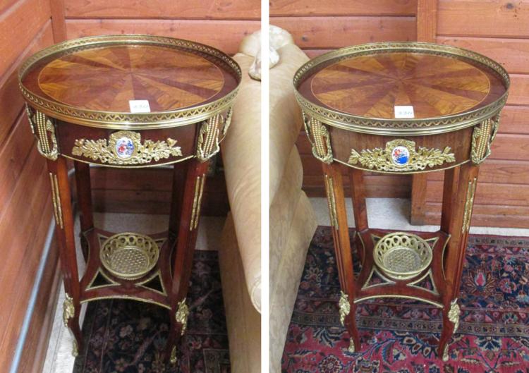 A PAIR OF LOUIS XV/XVI TRANSITIONAL