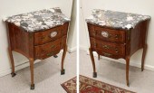 A PAIR OF LOUIS XV/XVI TRANSIT