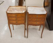 A PAIR OF LOUIS XV/XVI STYLE N