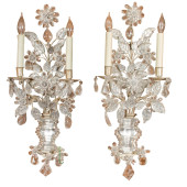 A PAIR OF MAISON BAGUES STYLE