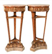 A PAIR OF MAITLAND SMITH MARBL