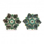 A PAIR OF MAJOLICA PALISSY OYS