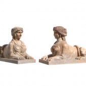 A Pair of Marble Models of Sph