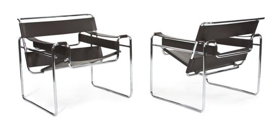 A Pair of Marcel Breuer 'Wassily'