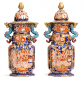 A PAIR OF MASON S IRONSTONE CO