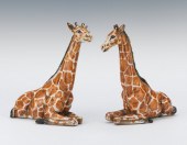 A Pair of Meiselman Giraffes I