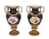 A PAIR OF MEISSEN FRENCH EMPIR