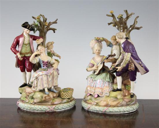 A pair of Meissen groups of