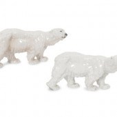 A Pair of Meissen Porcelain Po