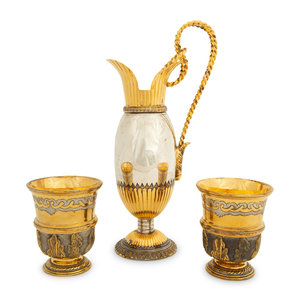 A Pair of Mexican Silver and Silver