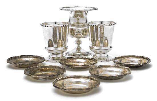 A Pair of Mexican Sterling Silver