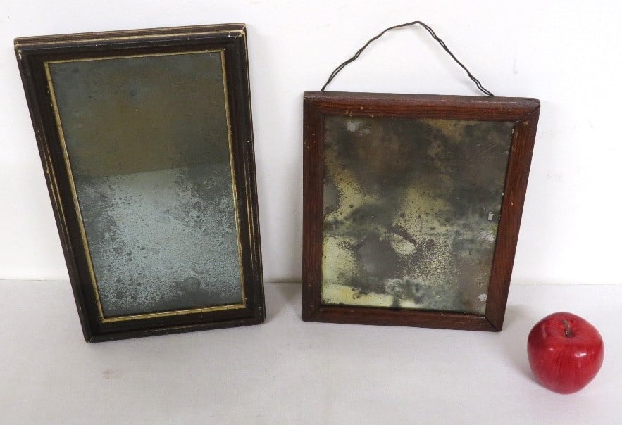 A PAIR OF MID 19TH C. PRIMITIVE