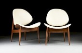 A PAIR OF MID CENTURY MODERN W