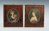 A Pair of Miniature Portraits