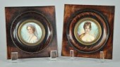 A Pair of Miniature Portraits