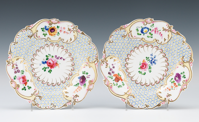 A Pair of Minton Cabinet Plates ca.