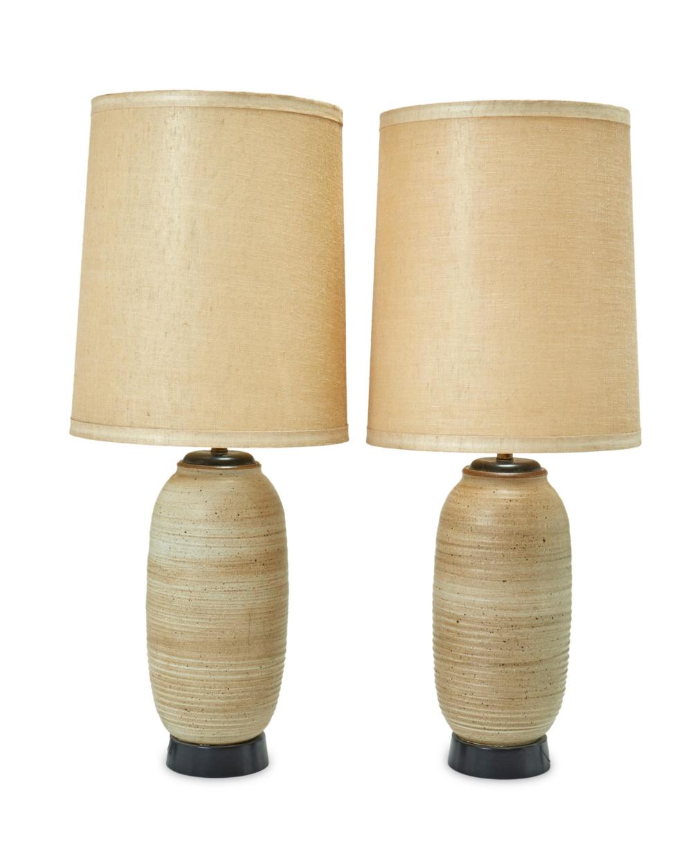 A PAIR OF MODERN AMERICAN STUDIO
