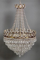 A pair of modern gilt metal mo