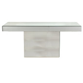 A PAIR OF MODERN MIRROR VENEER