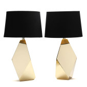 A PAIR OF MODERNIST GEOMETRIC