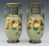 A Pair of Moorcroft Vases The