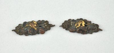 A Pair of Mouse and Gourds Design