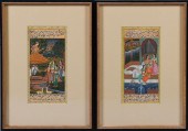 A PAIR OF MUGHAL ART WORKS, MI
