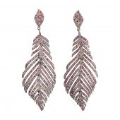 A PAIR OF MULTI-COLOR SAPPHIRE