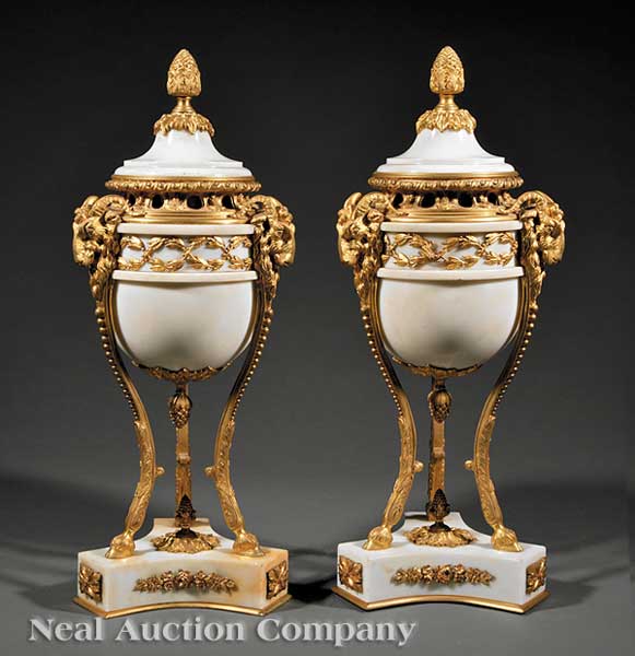 A Pair of Napoleon III Carrara